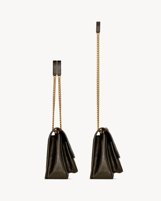 Saint Laurent Multicolor Niki Logo Plaque Medium Shoulder Bag