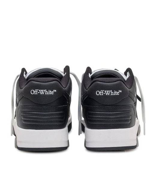 Off-White c/o Virgil Abloh Black Out Of Office Lace-Up Sneakers
