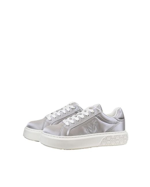 Pinko Gray Yoko 11 Sneaker