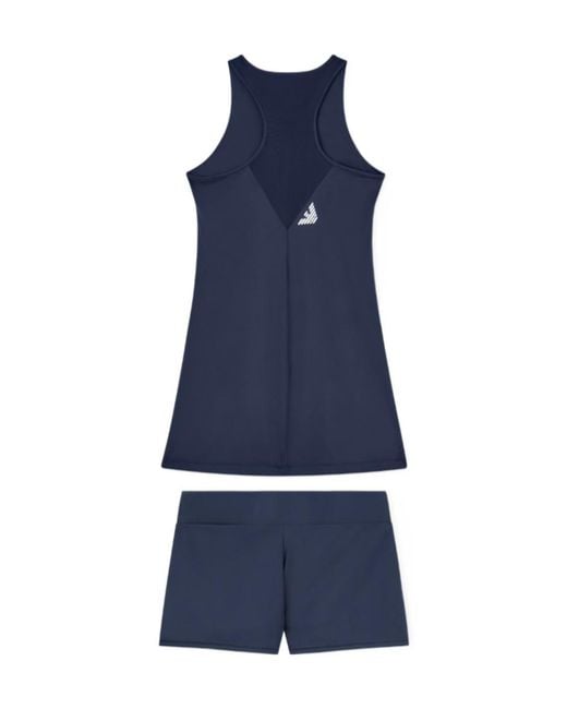 EA7 Blue Sleeveless Training Dress