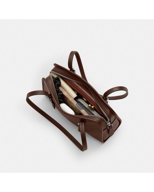 COACH Brown Swing Tote Bag