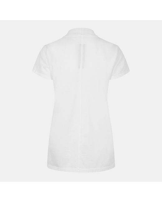 Rick Owens White Logo T-Shirt