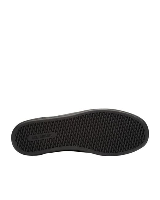 Axel Arigato Black Zane Panelled Sneakers for men