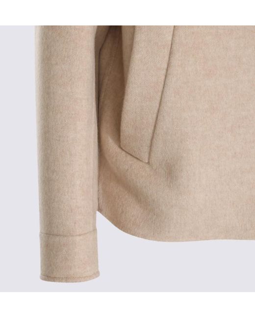 Lardini Brown Long-Sleeve Jacket for men