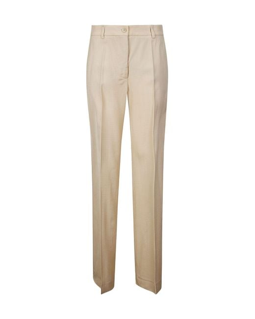 P.A.R.O.S.H. Natural P.A.R.O..H. Flared Trousers