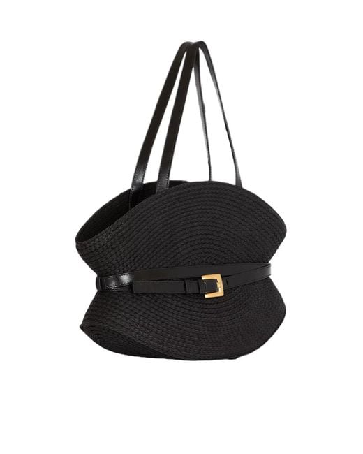 Balmain Black Shuffle Medium Bag