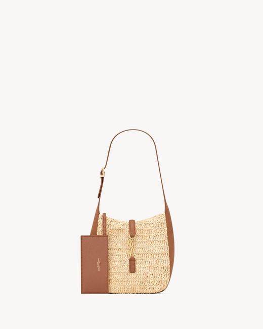 Saint Laurent White Le 5 À 7 Supple Baby