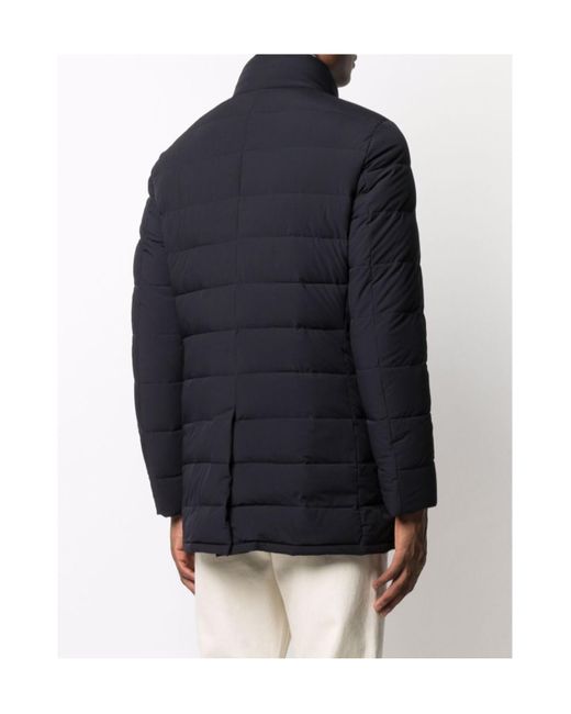 Moorer Blue Calegari Kn Coat for men