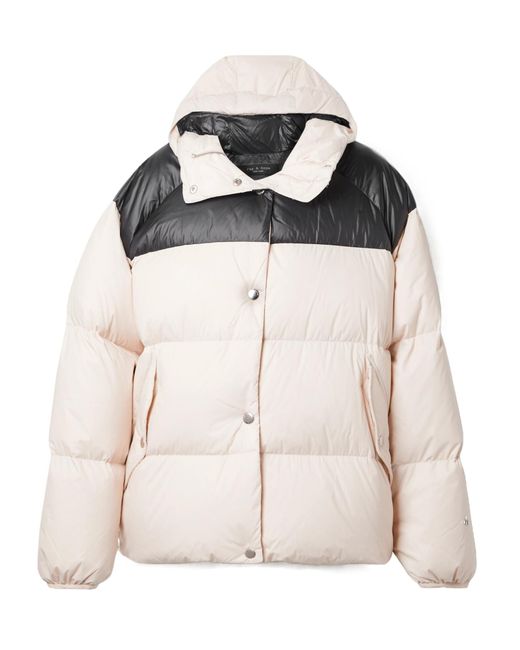 Rag & Bone Multicolor Long-Sleeved Hooded Down Jacket