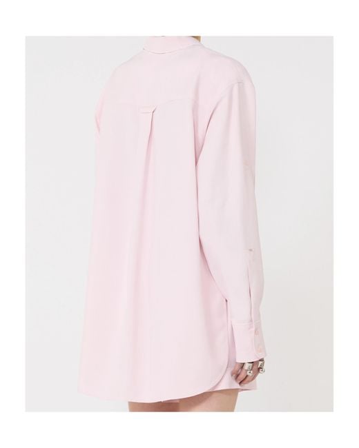 Sportmax Pink Cocco Button-Up Shirt