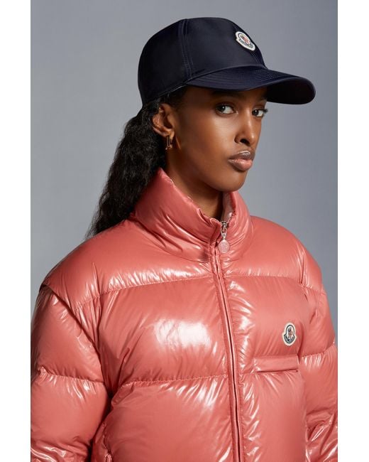 Moncler Blue Logo Patch Baseball Cap