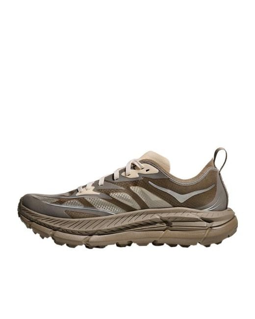 Hoka One One Brown Mafate Speed 4 Lite Lace-Up Sneakers for men