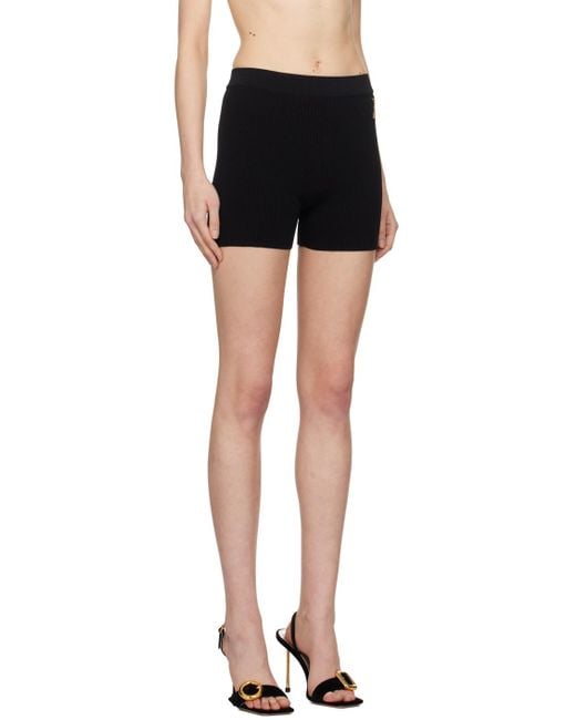 Jacquemus Black Pralu Shorts
