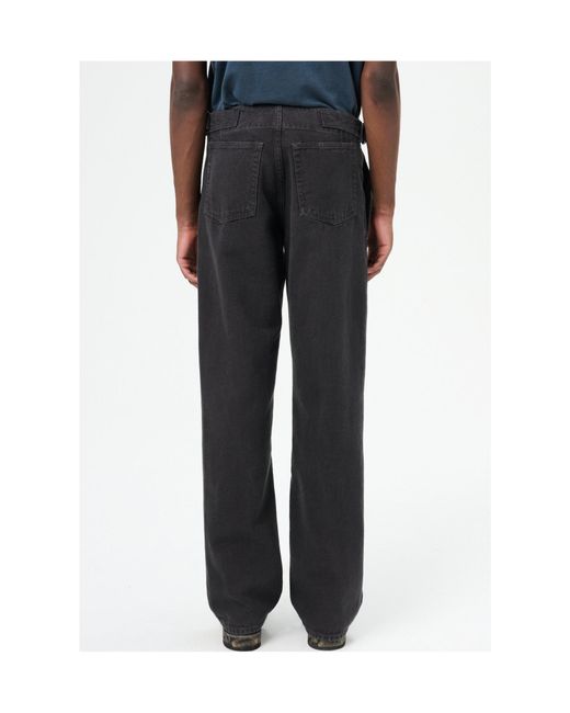 Our Legacy Black Trucker Jeans for men