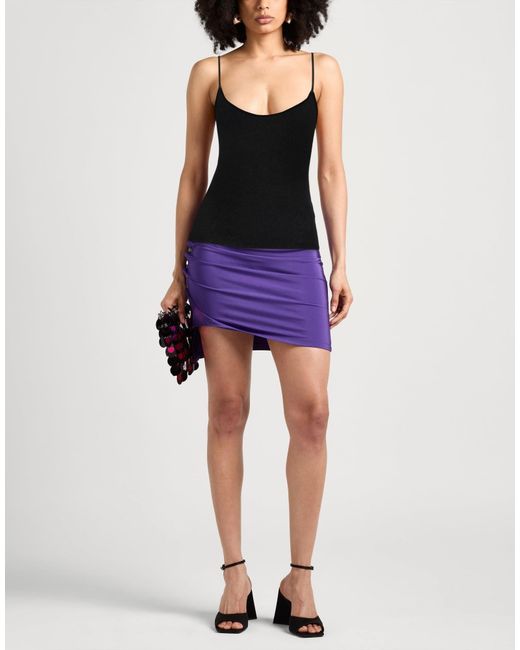 Chloé Black Solid Color Sleeveless Knit Top