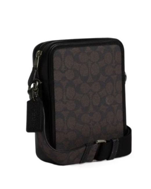 COACH Black Sullivan Crossbody Bag for men