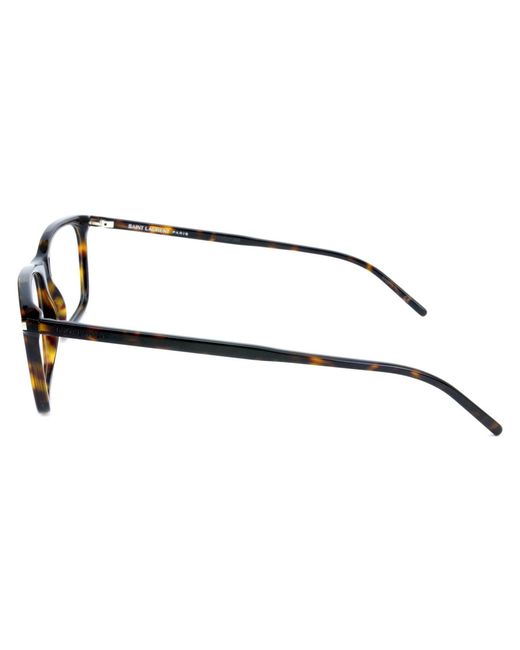 Saint Laurent Black Logo Flat Mirror