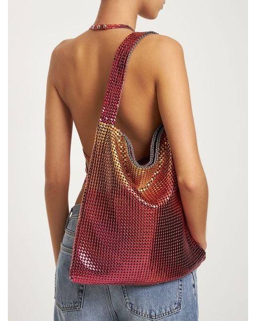 Rabanne Red Color Handbag