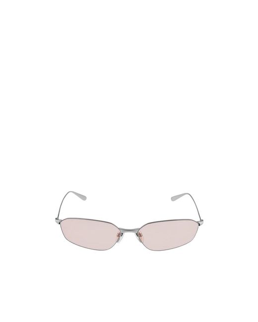 Balenciaga White Eyewear Cat-Eye Sunglasses for men
