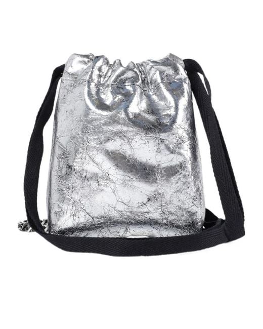 Ann Demeulemeester Multicolor Gael Drawstring Chain Mini Bag