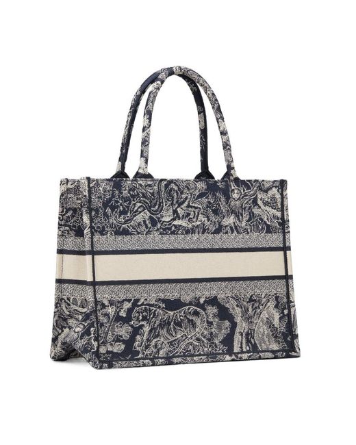 Dior Multicolor Medium Book Tote