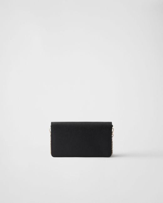 Prada Black Chain-Linked Shoulder Bag