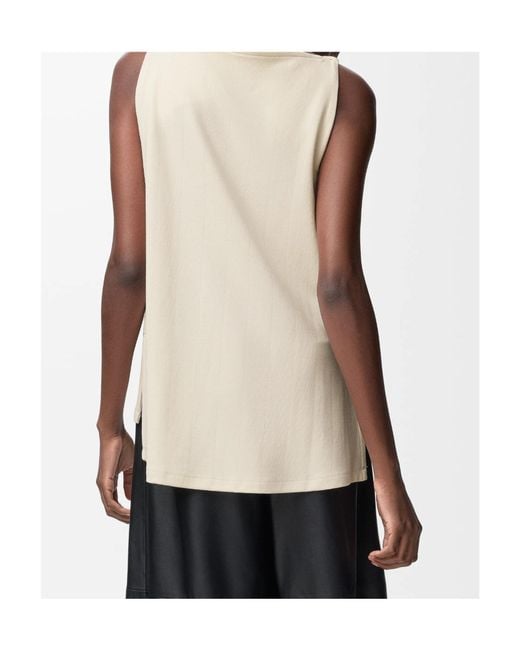 Loewe White Anagram Tank Top