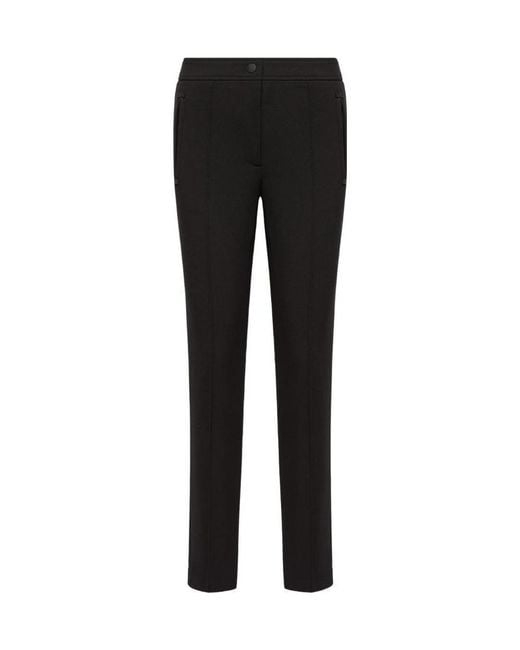 Moncler Black Technical Twill Pants