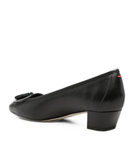 Aeyde Black Valentine Tassel-Detail Leather Pumps