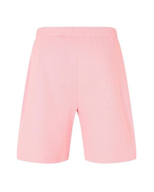 Boss Pink Comfortable Shorts for men