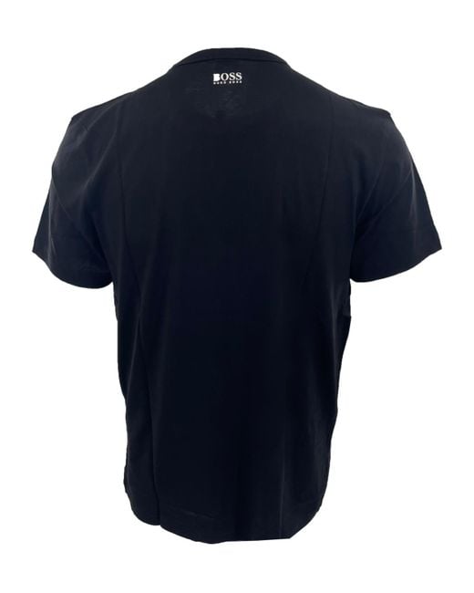 Boss Blue Item O-Neck Short-Sleeved T-Shirt for men