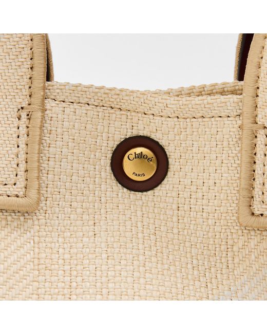 Chloé Natural Lightweight Straw Bag