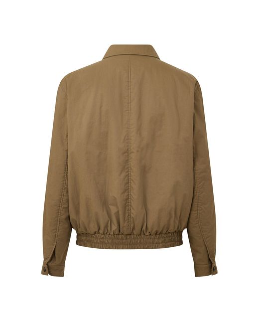 Saint Laurent Green Bomber Jacket for men