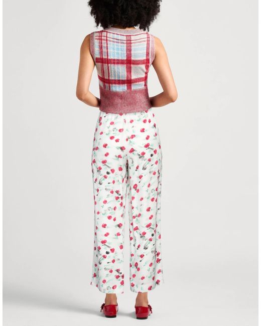 Marni White Wide-Leg Pants