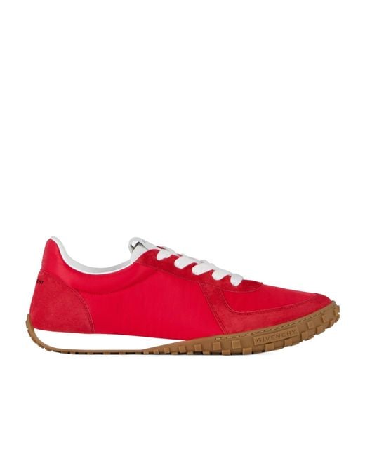 Givenchy Red Glide Sneakers for men