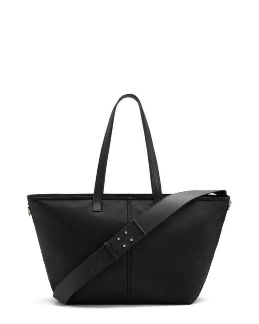 AMI Black Ami Small Marcel Tote Bag for men