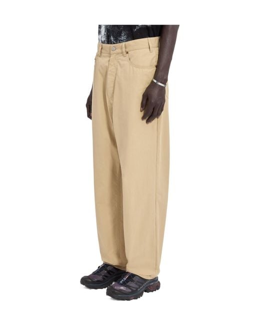 MM6 by Maison Margiela Multicolor Straight Leg Trousers for men