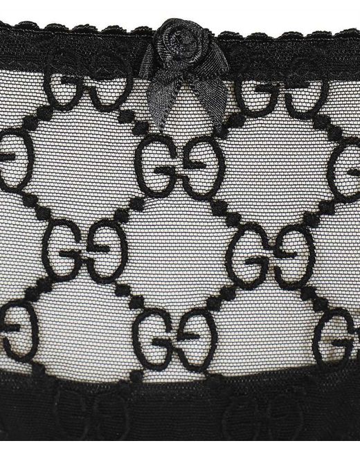 Gucci Black Logo Underwear