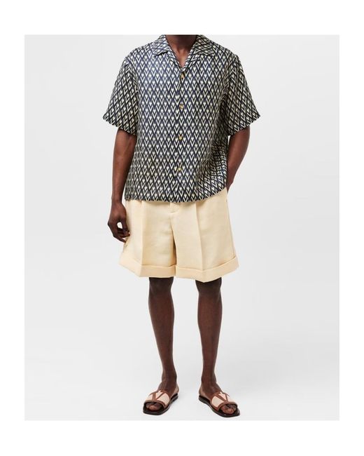 Valentino Black Graphic Print Shirt for men
