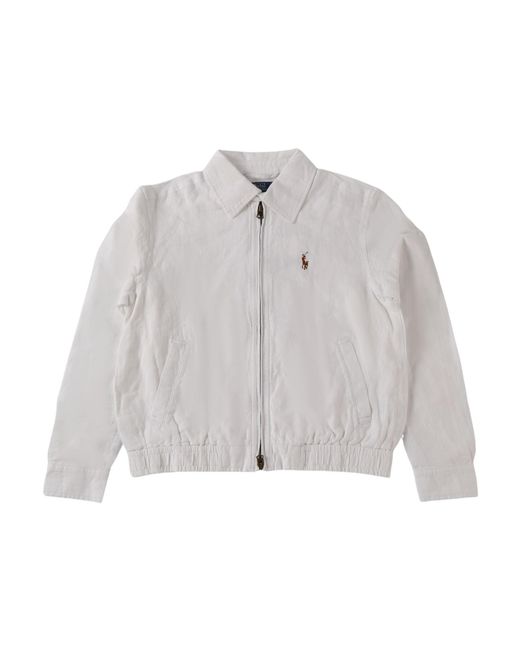 Polo Ralph Lauren Gray Logo Zip-Up Jacket