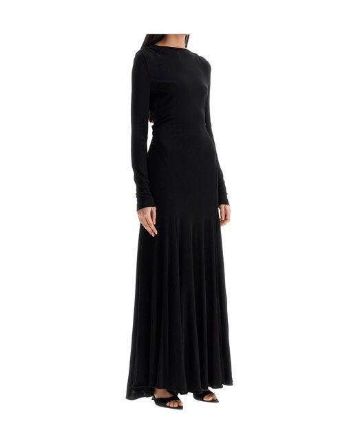 Christopher Esber Black Long-Sleeved Dress