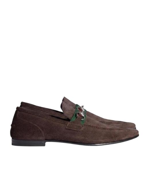 Gucci Brown Como Loafer for men