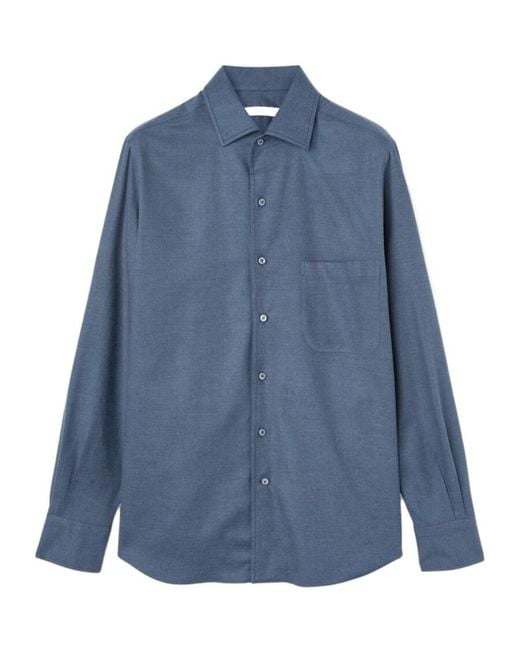 Loro Piana Blue André Shirt for men