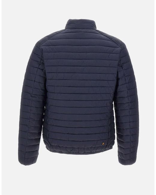 Save The Duck Blue Archibald Quilted Down Jacket for men