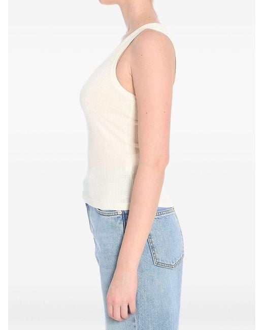 Loewe Blue Anagram Sleeveless Tank Top