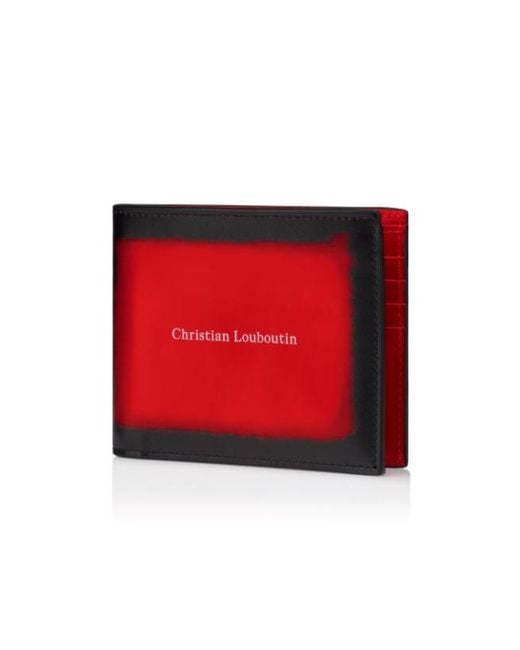 Christian Louboutin Red Canopy Bifold Wallet for men