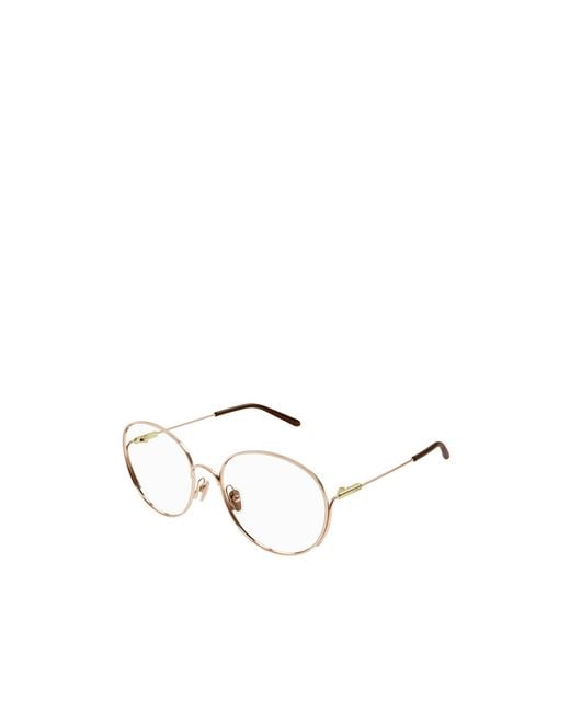 Chloé Multicolor Chloé Eyewear Round Frame Glasses