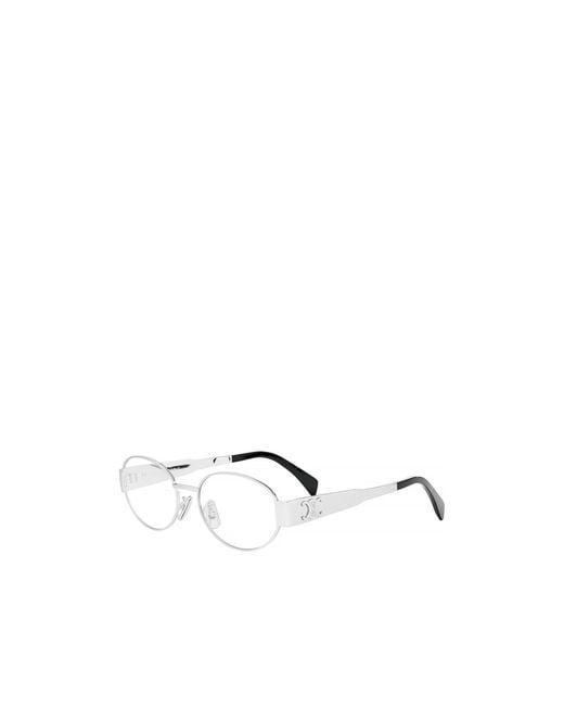 Céline White Logo Flat Mirror