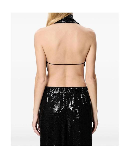 Amazuìn Black Sleeveless Top