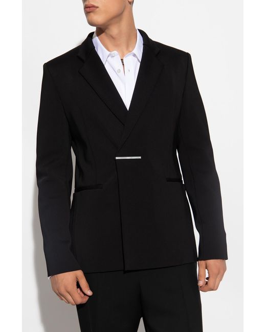 Givenchy Black Blazer With Logo for men